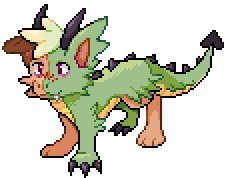 BW Sprite example of Critter