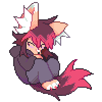 Static sprite of one of my fursonas