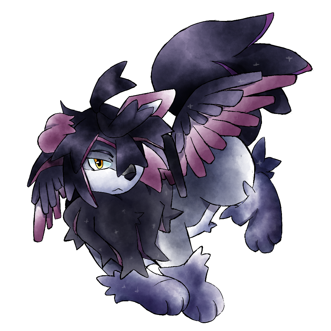 Sugimori Watercolor styled example of Ribes