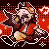 TCG gameboy styled picture of Carrion