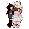 Fan hugging Yael
