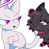 Pagedolls of Hell kitty and Boy kitty