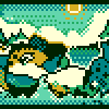 TCG gameboy styled picture of Lemmy