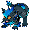 Tsuku's blue and black Dragon