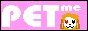 Pet me, hold me, love me 88x31 button